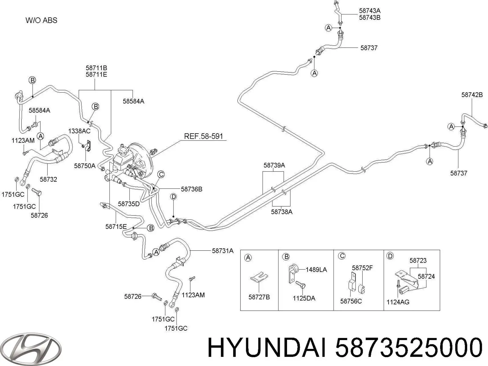  5873525000 Hyundai/Kia