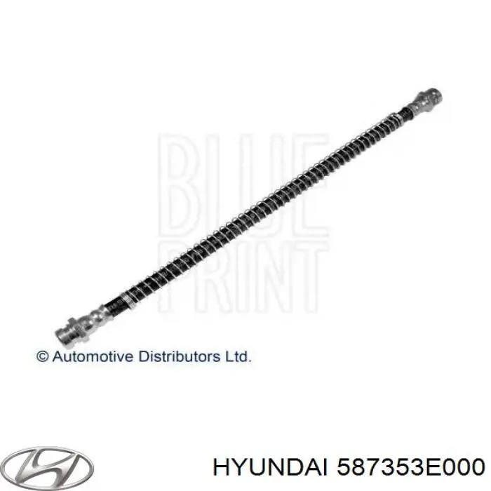 Шланг тормозной задний, левый Hyundai/Kia 587353E000 цена, от 14.65 USD