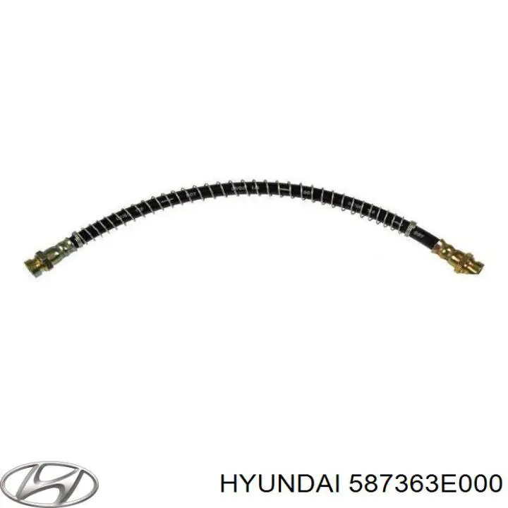 Шланг тормозной задний, правый Hyundai/Kia 587363E000 цена, от 16.97 USD
