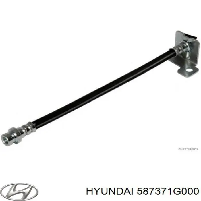 Купить 587371G000 Hyundai/Kia Шланг тормозной задний правый