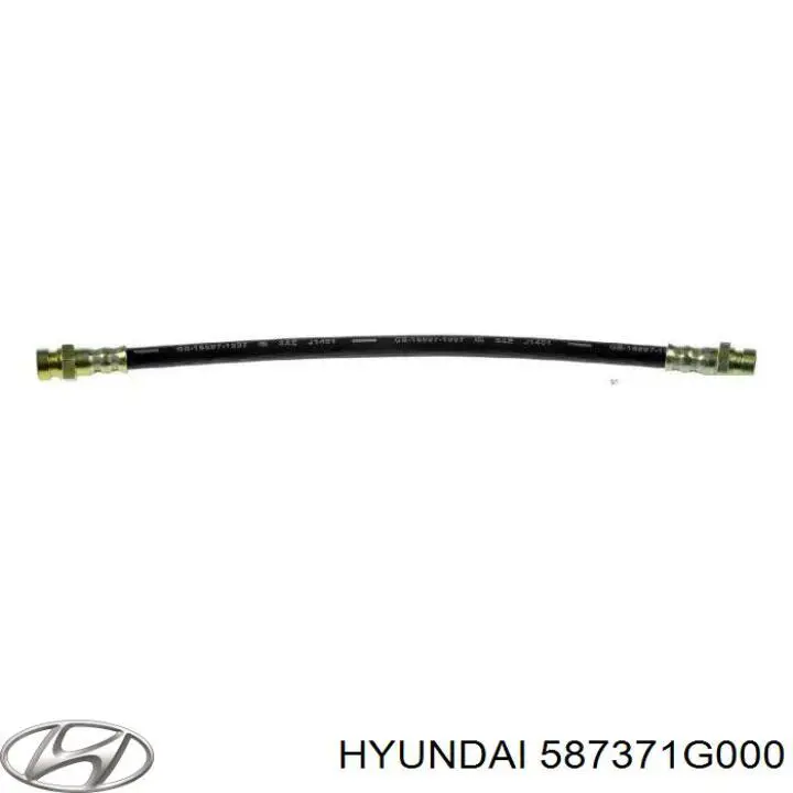 Шланг тормозной задний, правый Hyundai/Kia 587371G000 цена, от 16.16 USD