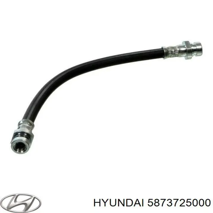 5873725000 Hyundai/Kia шланг тормозной задний