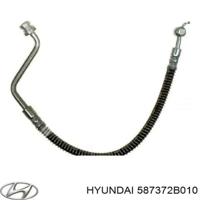 Шланг тормозной задний левый 587372B010DS Hyundai/Kia