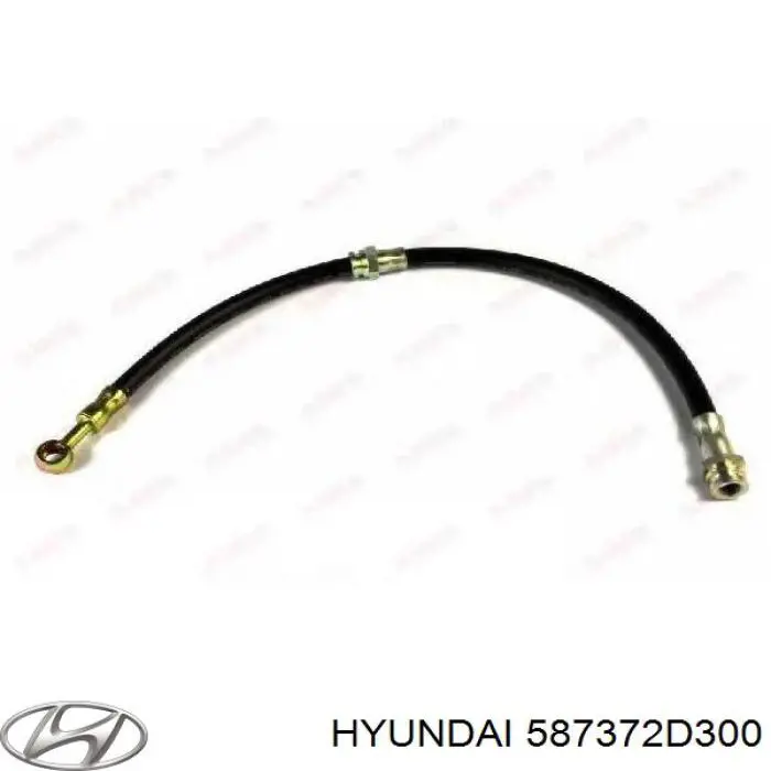 Шланг тормозной задний Hyundai/Kia 587372D300