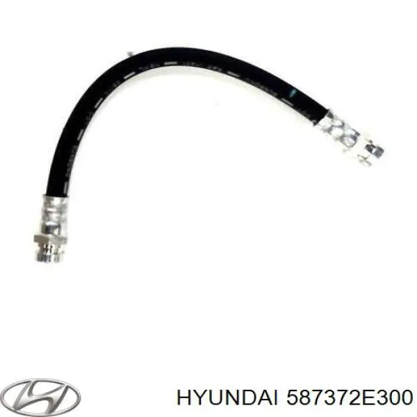 Шланг тормозной задний левый 587372E300 Hyundai/Kia