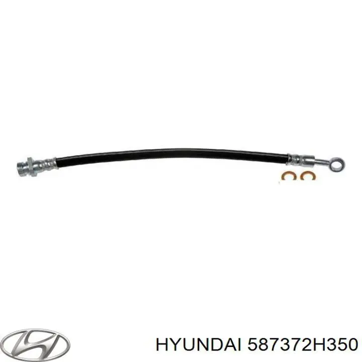 Шланг тормозной задний левый 587372H350 Hyundai/Kia