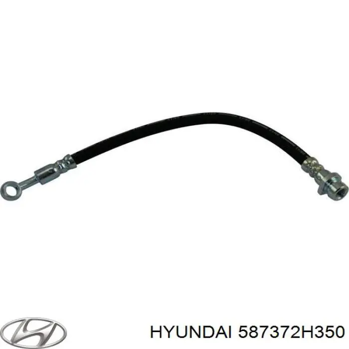 Купить 587372H350 Hyundai/Kia Шланг тормозной задний левый