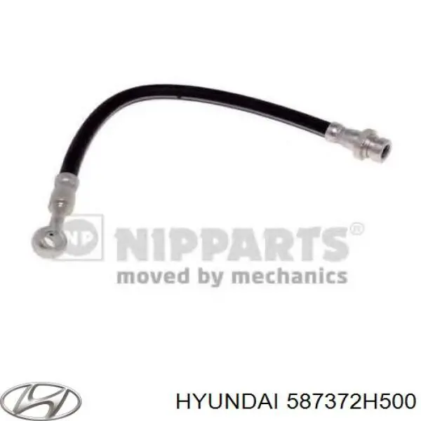 Шланг тормозной задний правый Hyundai/Kia 587372H500