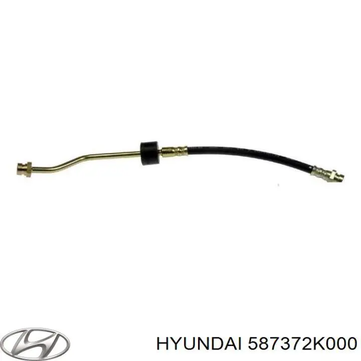 Шланг тормозной задний левый Hyundai/Kia 587372K000