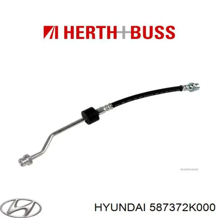 Купить J3700396 Jakoparts Шланг тормозной задний левый