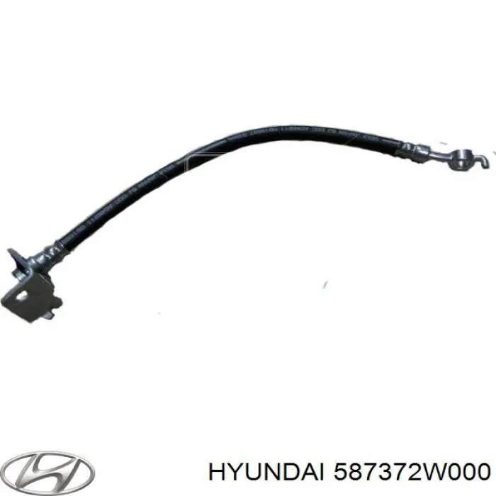 Шланг тормозной задний левый Hyundai/Kia 587372W000