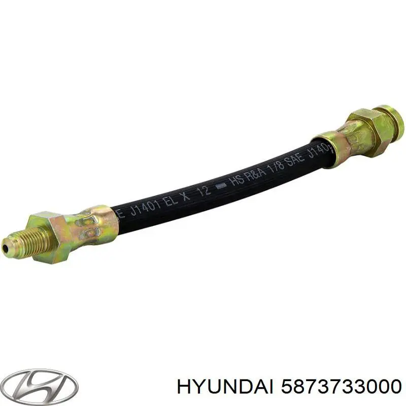 Задний тормозной шланг 5873733000 Hyundai/Kia