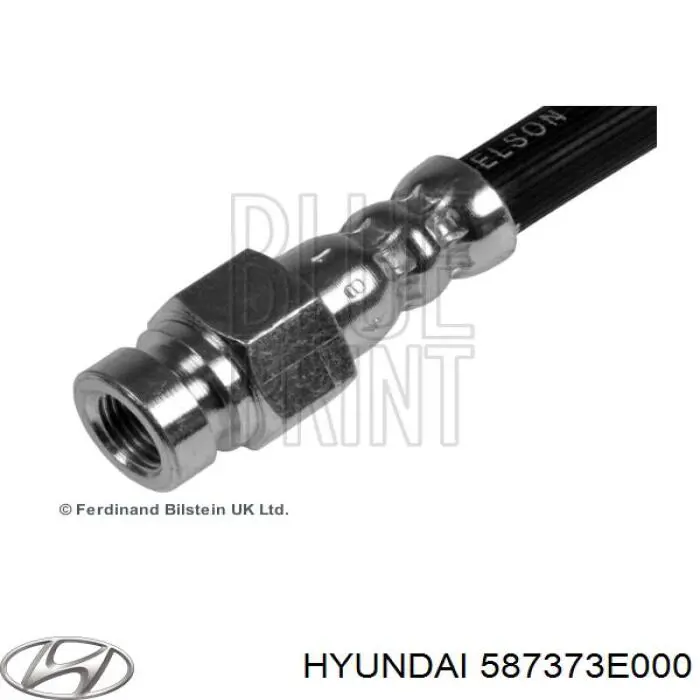 Задний тормозной шланг 587373E000 Hyundai/Kia