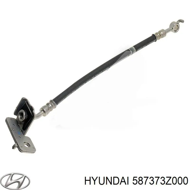 Шланг тормозной задний, левый Hyundai/Kia 587373Z000 цена, от 14.55 USD