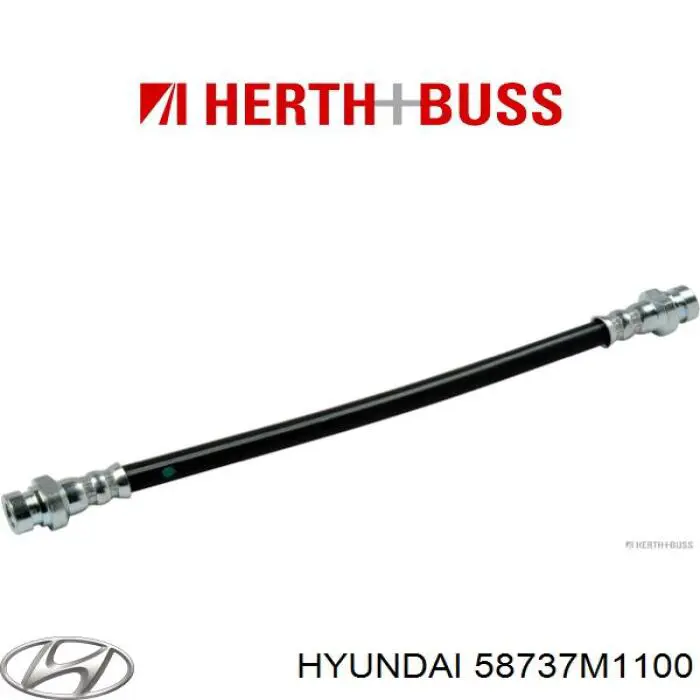 Тормозной шланг задний Hyundai/Kia 58737M1100 цена, от 20.25 USD
