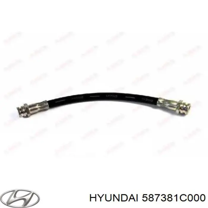 587381C000 Hyundai/Kia Шланг тормозной задний правый