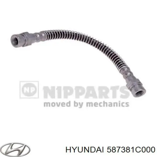 Купить 587381C000 Hyundai/Kia Шланг тормозной задний правый