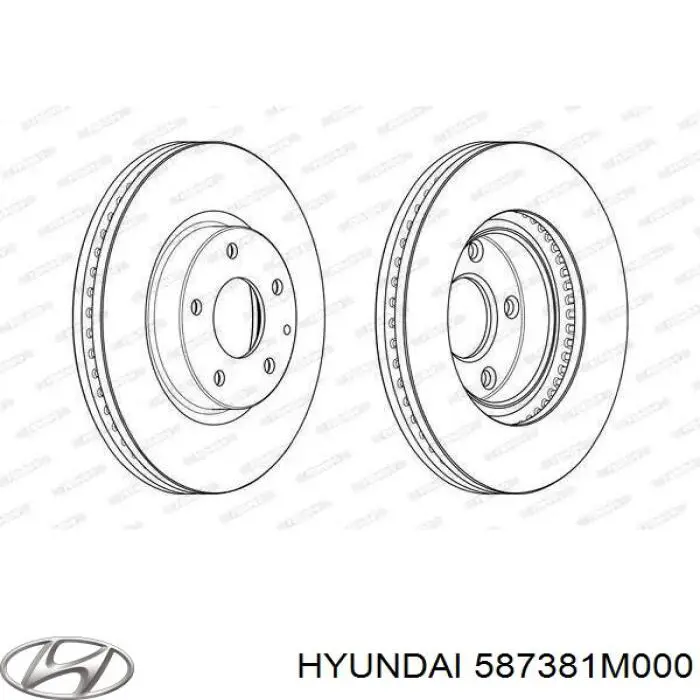 Шланг тормозной Hyundai/Kia 587381M000 цена, от 98.49 USD