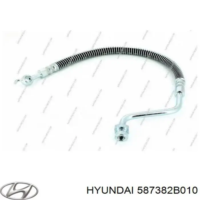 587382B010 Hyundai/Kia шланг тормозной задний правый