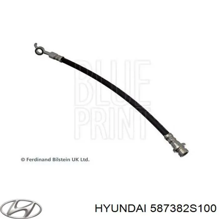 Шланг тормозной задний правый Hyundai/Kia 587382S100