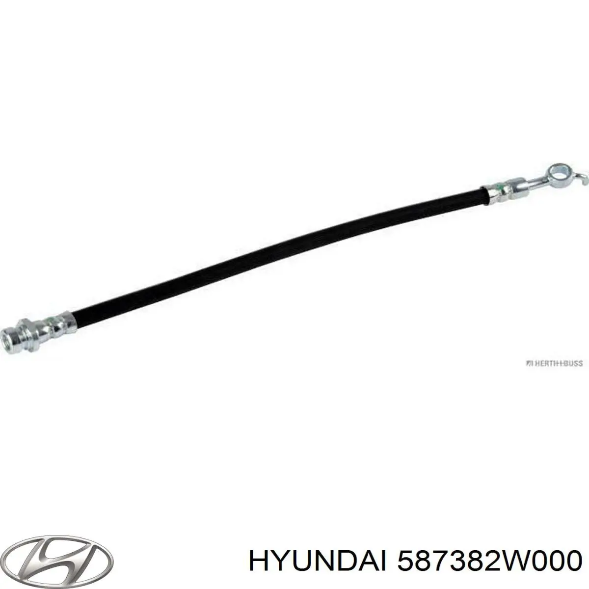 Шланг тормозной задний правый на Hyundai Santa Fe III 