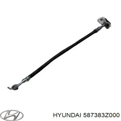 Шланг тормозной задний, правый Hyundai/Kia 587383Z000 цена, от 21.45 USD