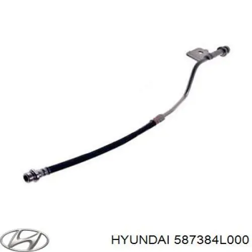 Шланг тормозной задний, правый Hyundai/Kia 587384L000 цена, от 6.33 USD