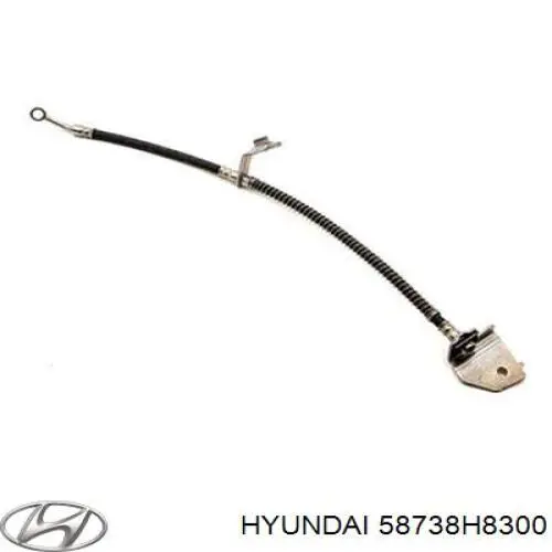 Шланг тормозной задний, правый Hyundai/Kia 58738H8300 цена, от 27.15 USD