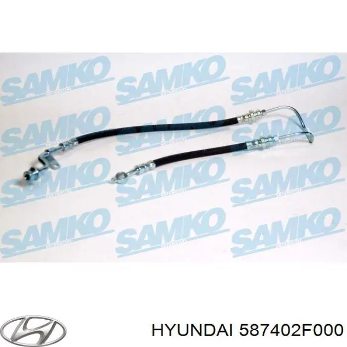 Передний правый тормозной шланг ABS SL6089