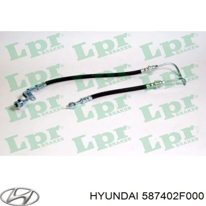 SL6089 ABS Шланг тормозной передний правый
