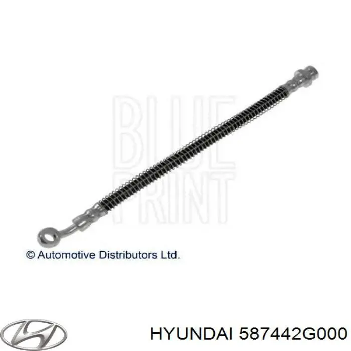 Шланг тормозной задний левый Hyundai/Kia 587442G000