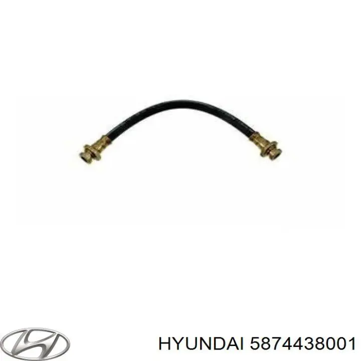 Задний тормозной шланг 5874438001 Hyundai/Kia