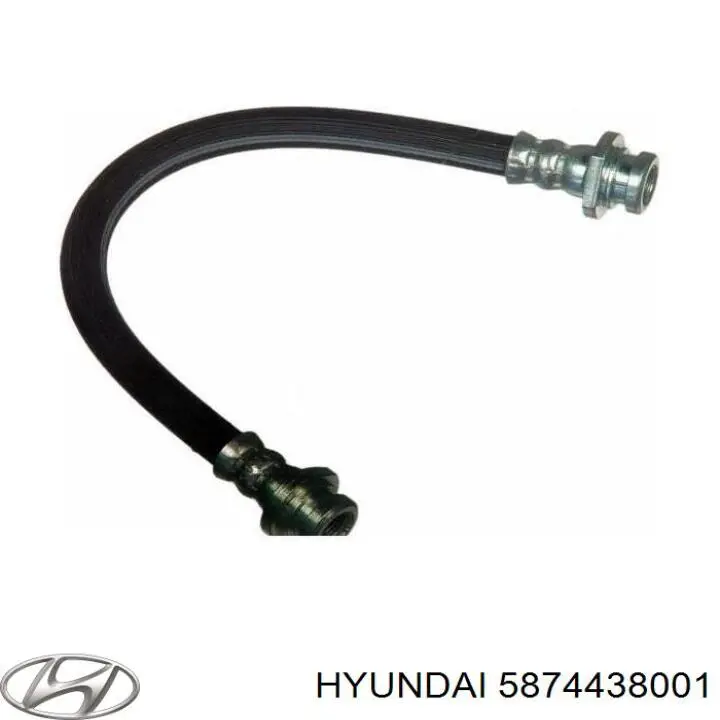 Шланг тормозной задний Hyundai/Kia 5874438001