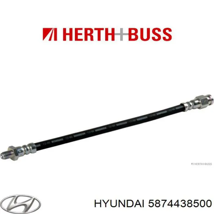 Купить 5874438500 Hyundai/Kia Задний тормозной шланг
