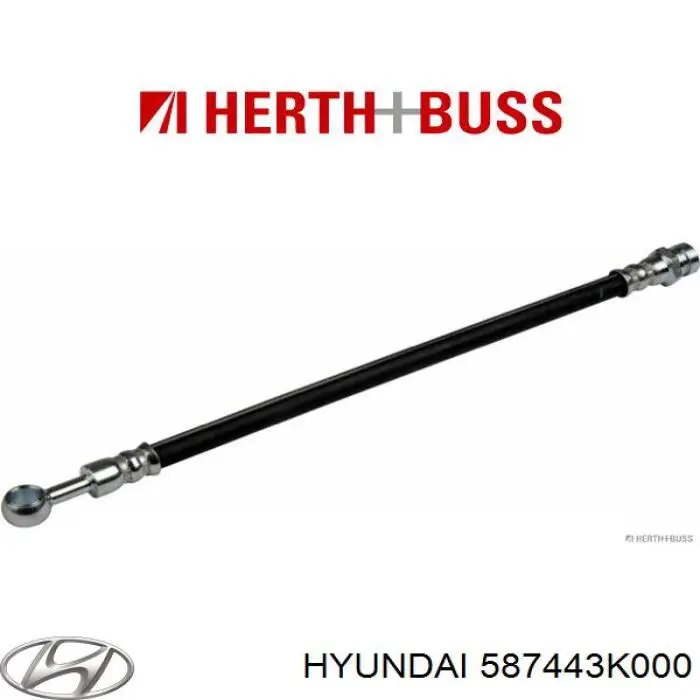 Тормозной шланг задний Hyundai/Kia 587443L000 цена, от 9.93 USD