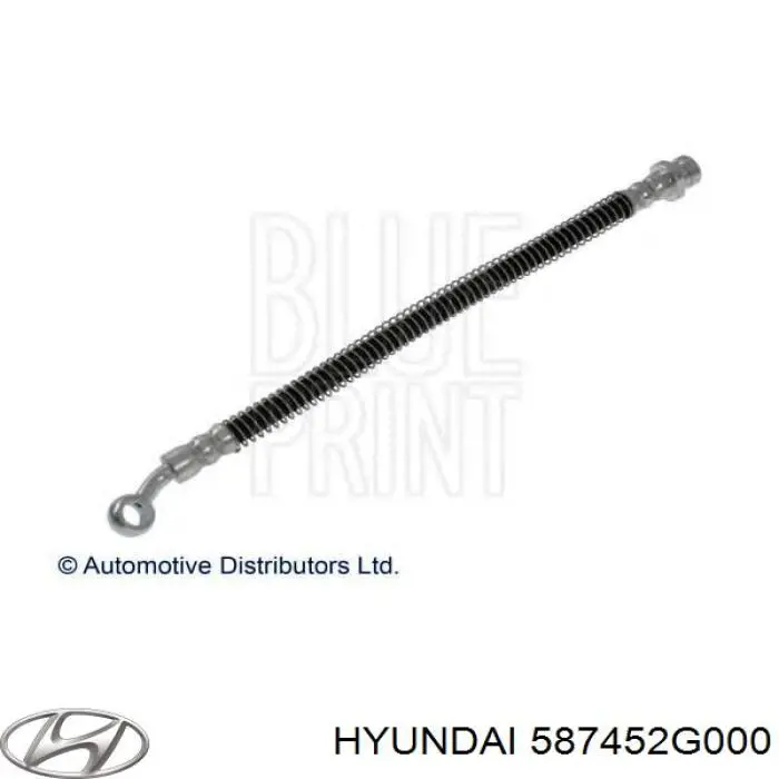 Шланг тормозной задний правый Hyundai/Kia 587452G000