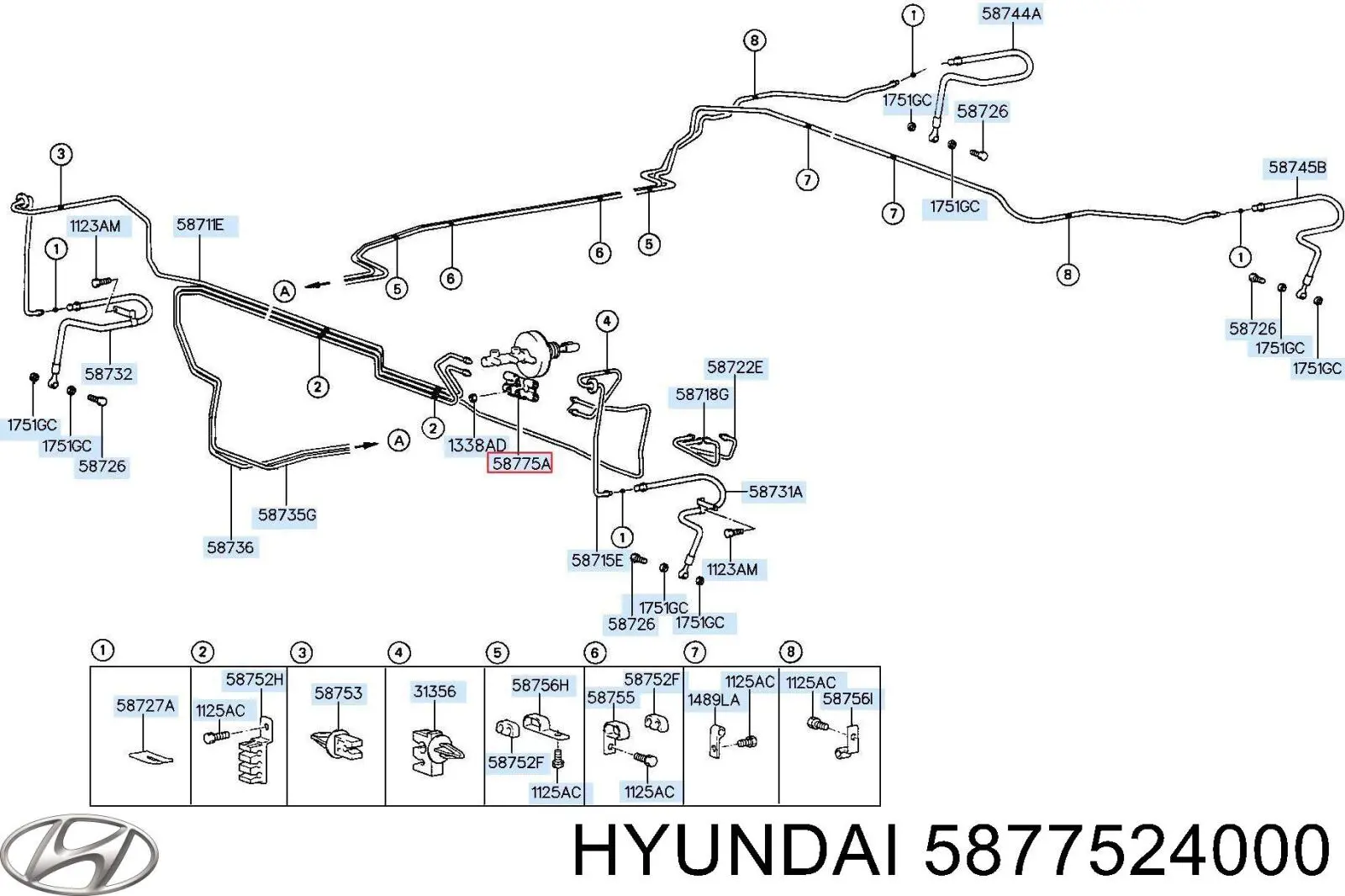  5877524000 Hyundai/Kia