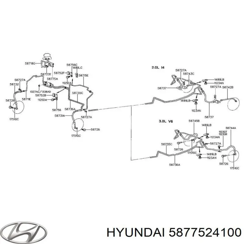  5877524100 Hyundai/Kia