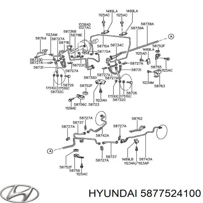 Купить 5877524100 Hyundai/Kia 