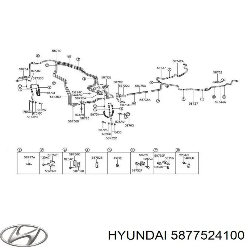  Hyundai/Kia 5877524100 цена, от 706.21 USD