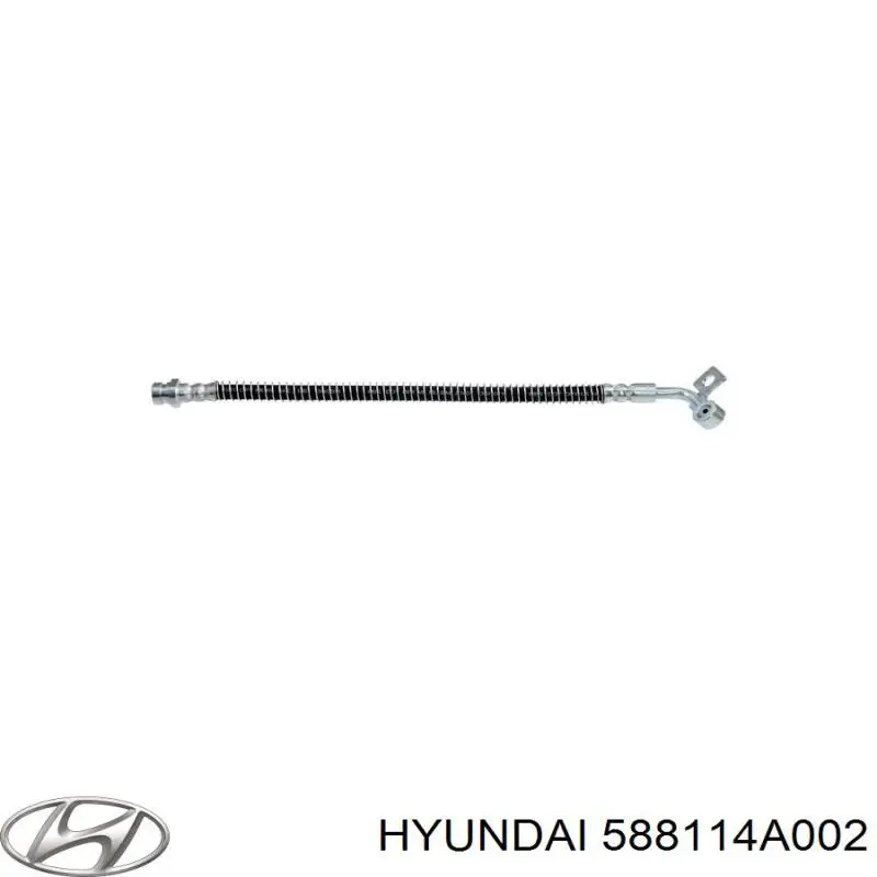 Шланг тормозной передний левый 588114A002 Hyundai/Kia