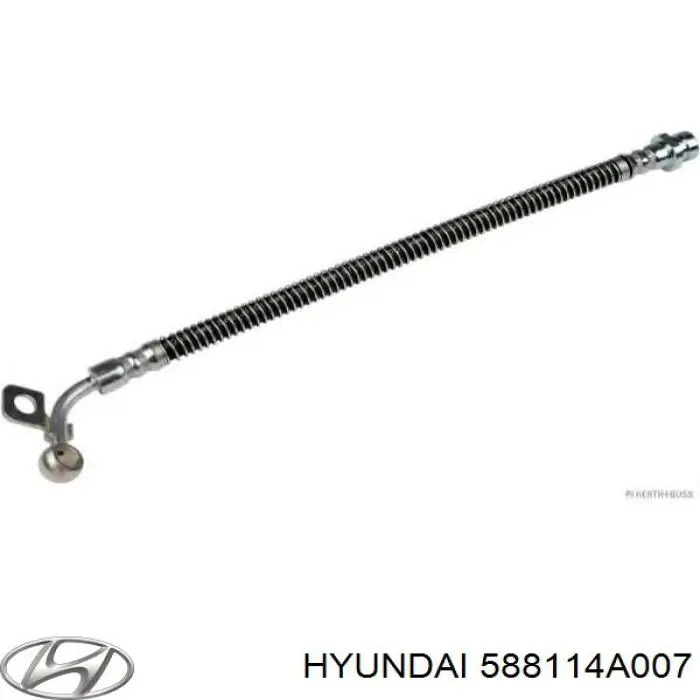 Шланг тормозной передний правый 588114A007 Hyundai/Kia