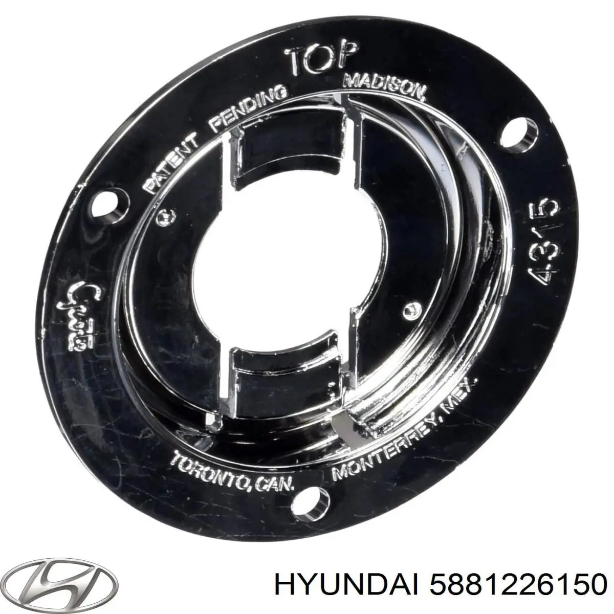 Шланг тормозной задний, левый Hyundai/Kia 5881226150 цена, от 11.62 USD