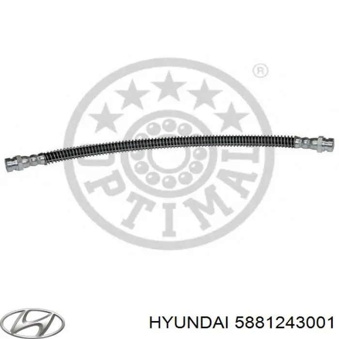 Тормозной шланг задний K&K FT0412 цена, от 10.55 USD