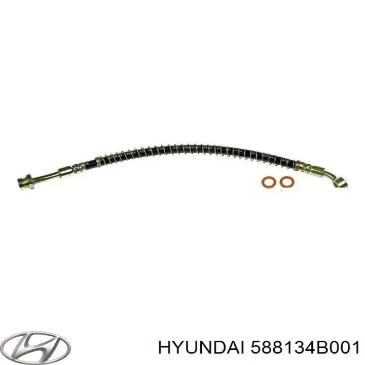 Шланг тормозной передний K&K FT0197 цена, от 10.41 USD