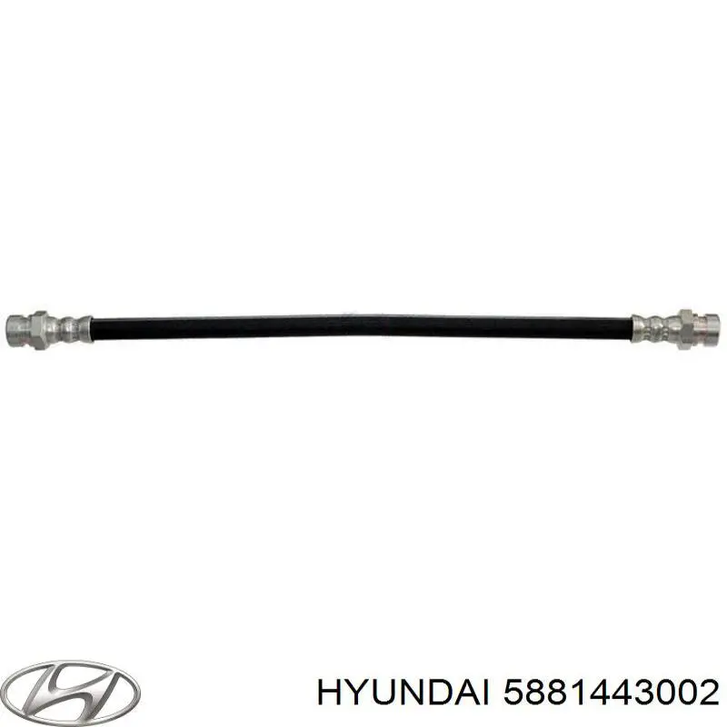 Шланг тормозной передний SL4288 ABS