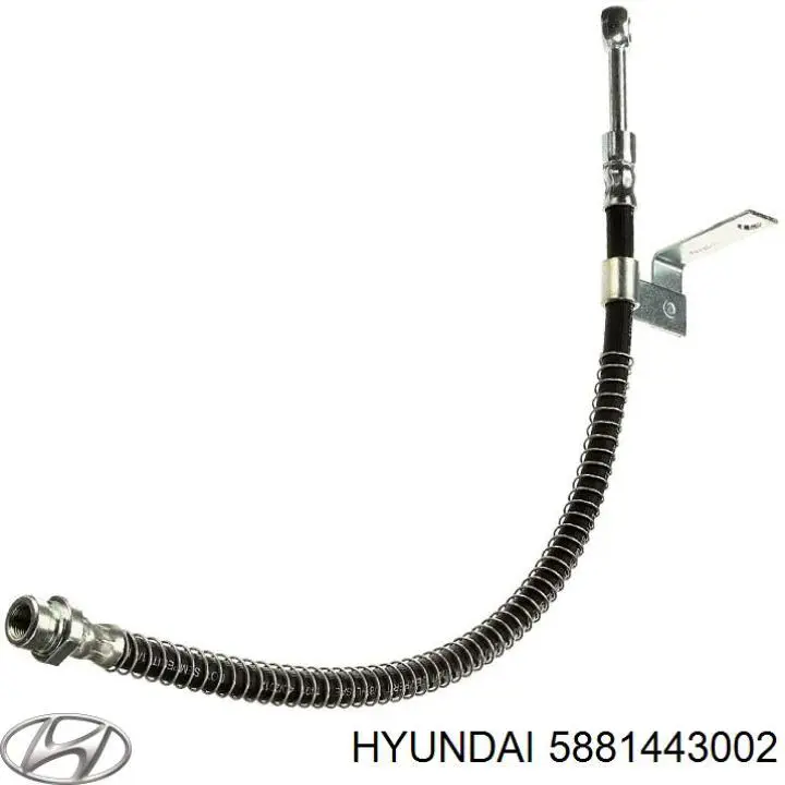 SL4288 ABS Гибкая тормозная трубка передняя