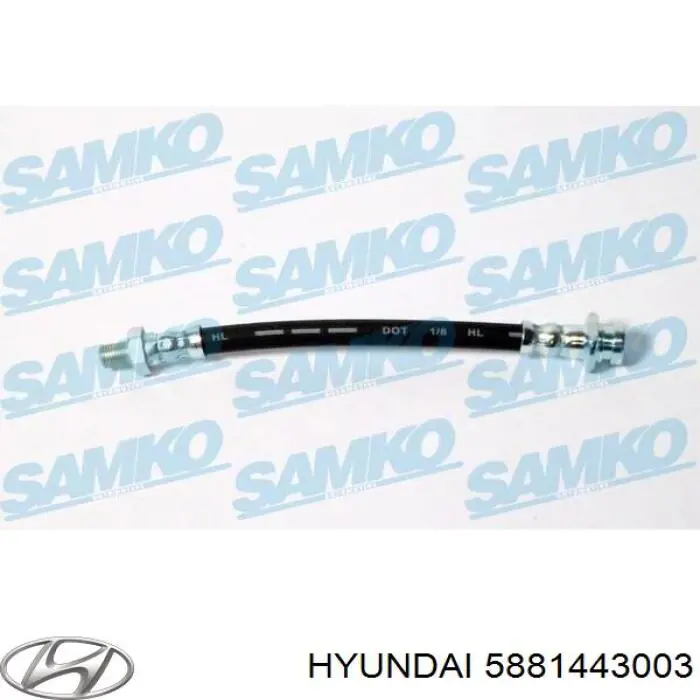 Купить T30069 Brembo Шланг тормозной передний