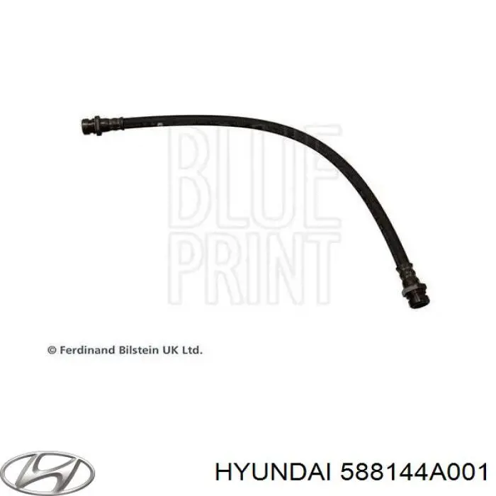 Шланг тормозной задний Hyundai/Kia 588144A001