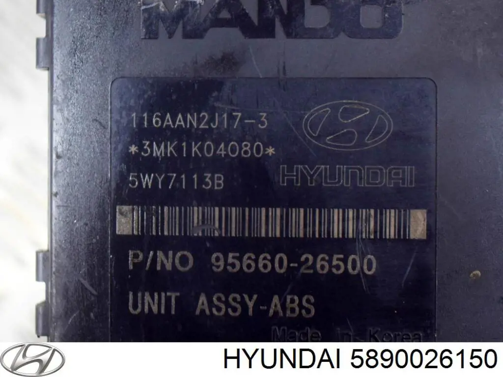 Купить 5890026050 Hyundai/Kia Блок управления ABS